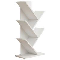 REGAL NULIS L - Weiss, Design, Holzwerkstoff (40/77/20cm) - MID.YOU