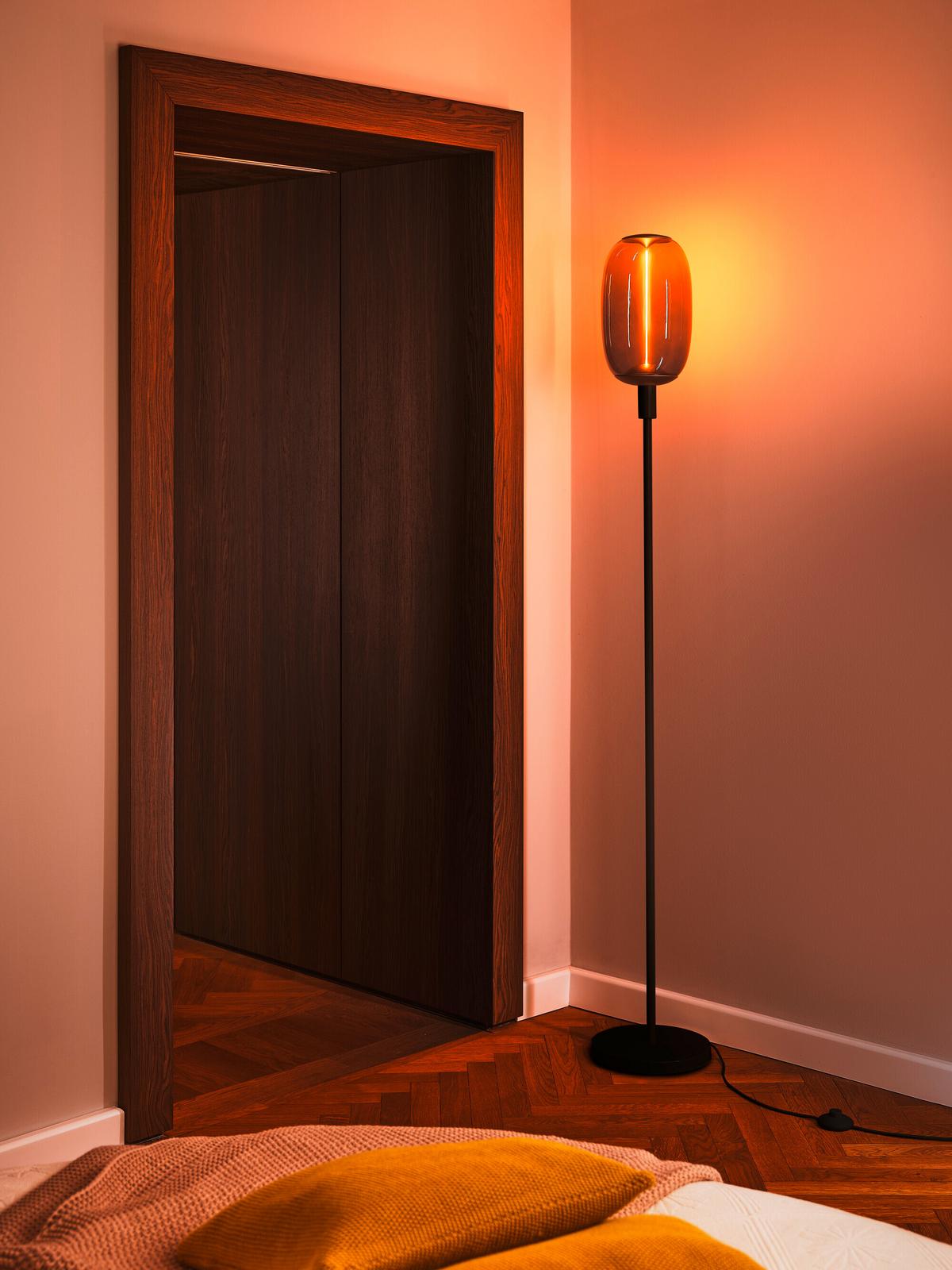 ŻARÓWKA LED VINTAGE 1906 BIG ELIPSE OVAL12 - kolor jesionowy, Konventionell, tworzywo sztuczne (20/37cm) - Ledvance