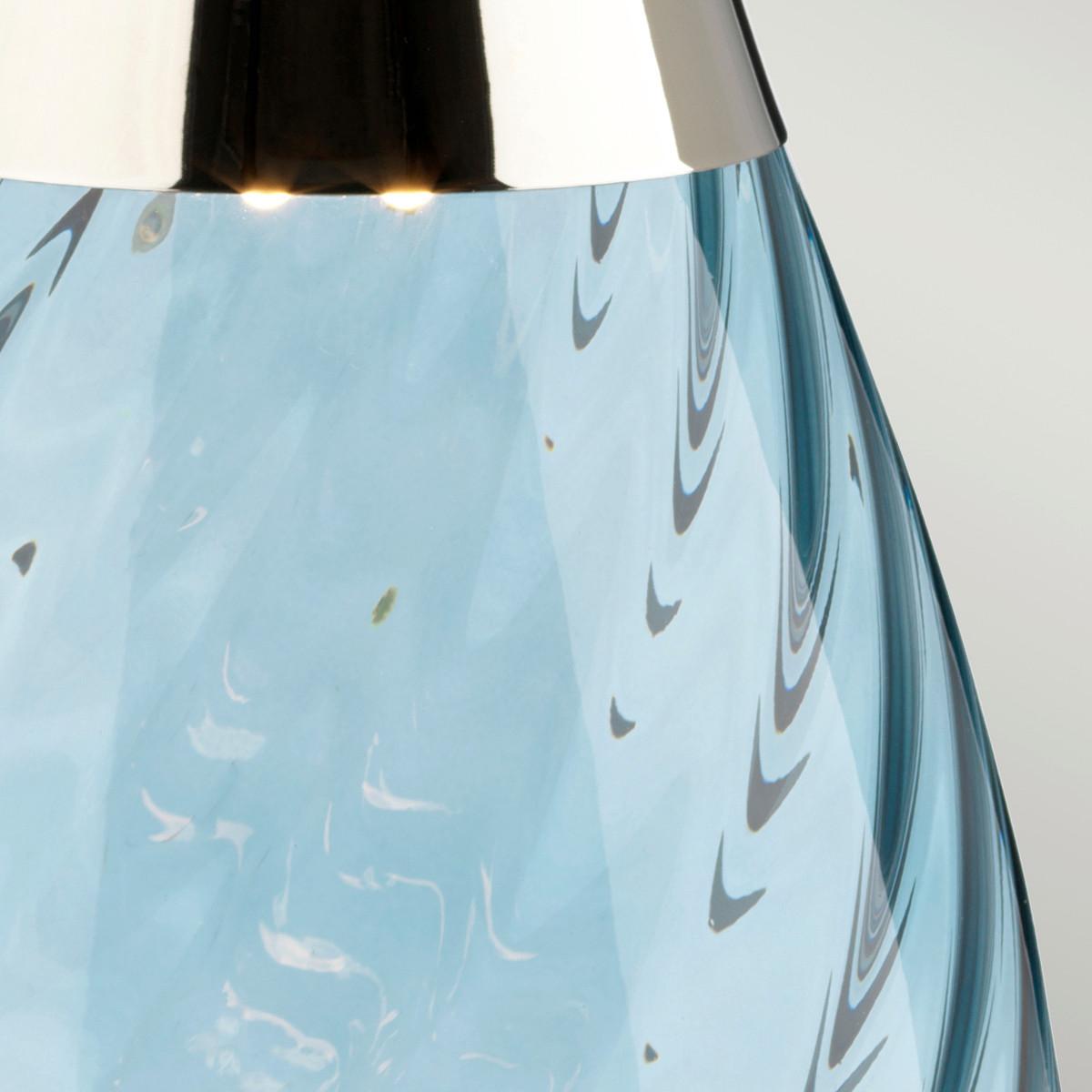 Asztali Lámpa Lena-Tl-S-Blue - kék, Konventionell (35/60.5cm) - Elstead Lighting