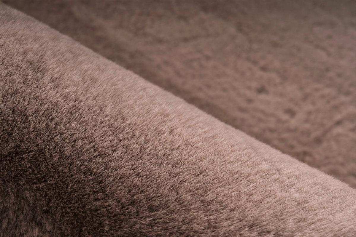 HOCHFLORTEPPICH RABBIT LIGHT 525 TAUPE - Taupe, Konventionell, Textil (160cm) - Kayoom