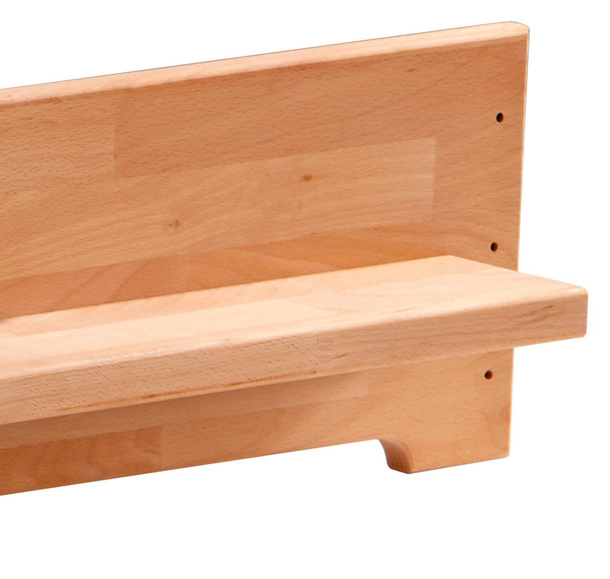 Raft pentru pat Elisabeth - duramen de fag, Konventionell, lemn (140/21/10cm)