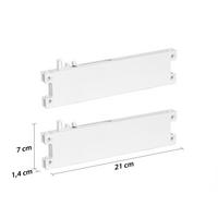 Ajtócsillapító 2db-Os Szett - faalapú anyag (21/7/1,4cm)