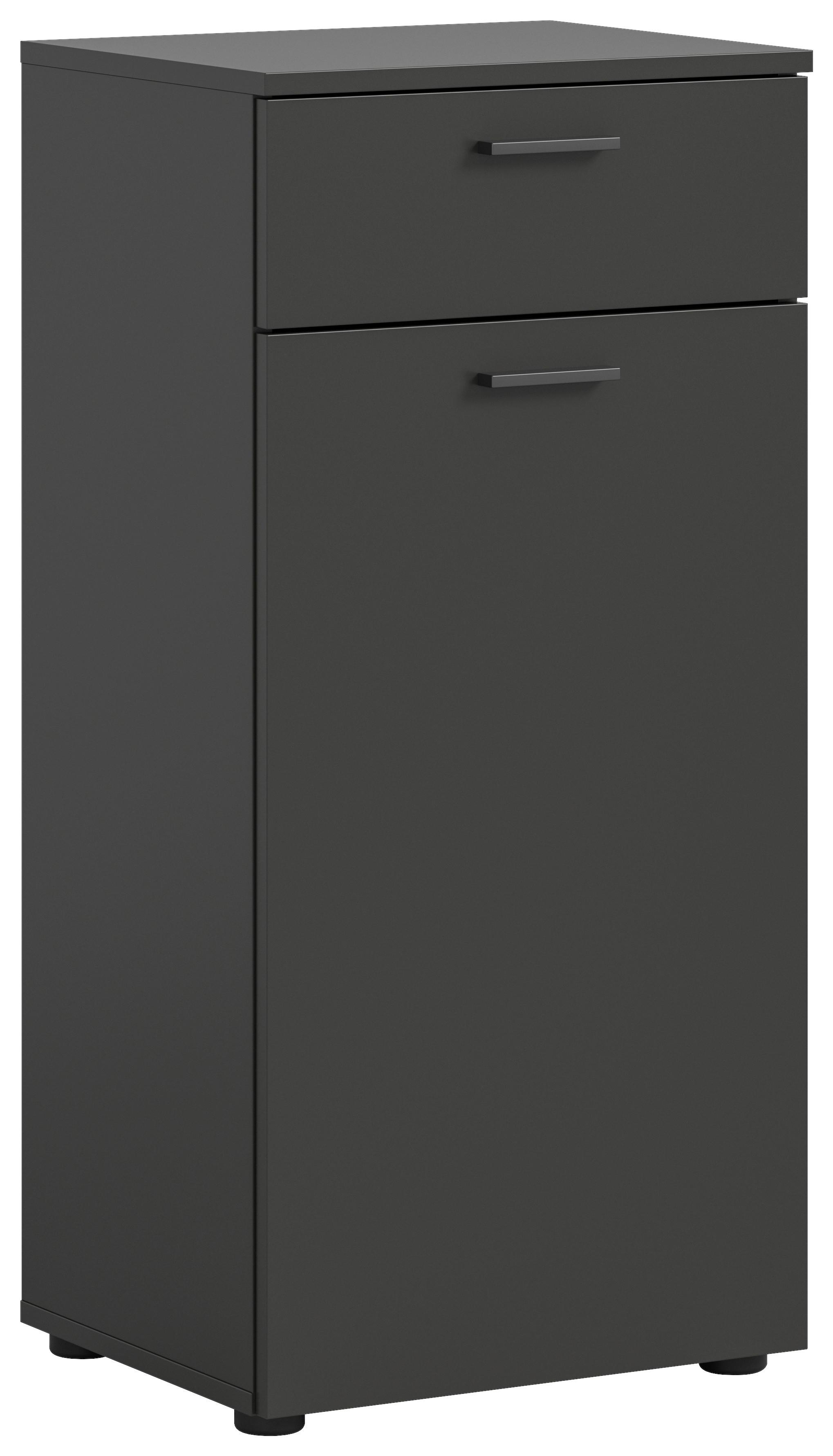 Omara Za Čevlje Delton, Siva - črna/siva, Design, umetna masa/leseni material (45/96/37cm) - Xora