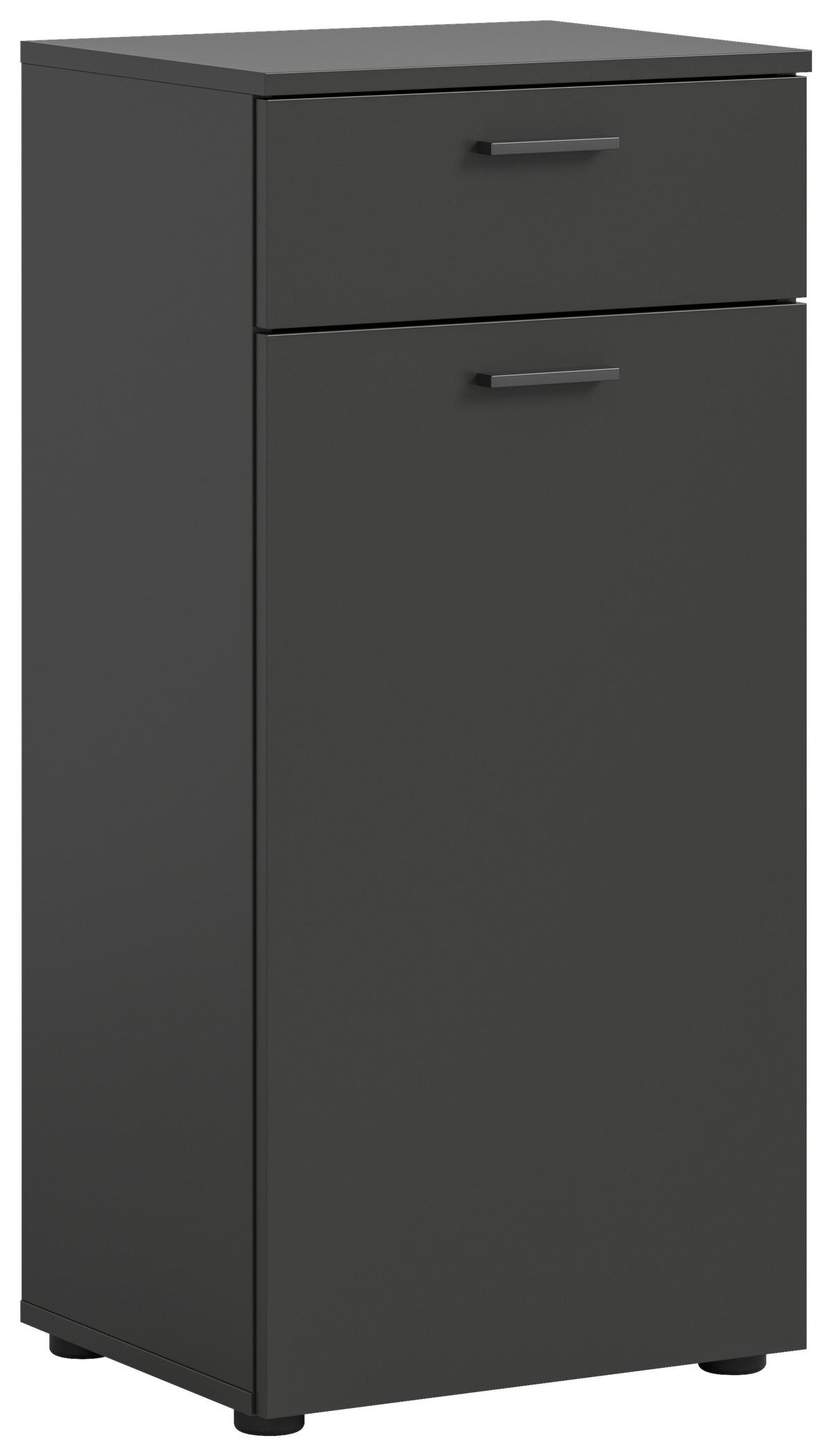 Omara Za Čevlje Delton, Siva - črna/siva, Design, umetna masa/leseni material (45/96/37cm) - Xora