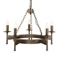 Csillár Cw5-Old-Brz - bronzszínű, Natur, fém (67/59cm) - Elstead Lighting