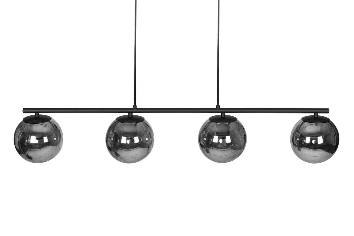 LAMPA WISZĄCA DALLAS *SBN* - czarny, Basics, tworzywo sztuczne/metal (99/15/150cm) - Novel