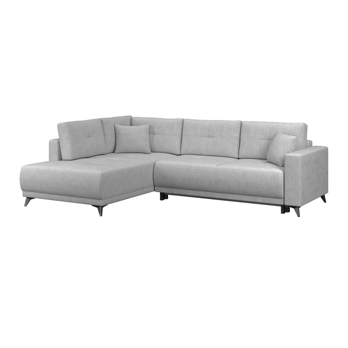 Kutna Garnitura Texas - siva/crna, Konvencionalno, drvo (203/259cm)