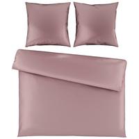 Bettwäsche Alex Uni XXL ca. 200x220cm - Altrosa, MODERN, Textil (200/220cm) - Premium Living