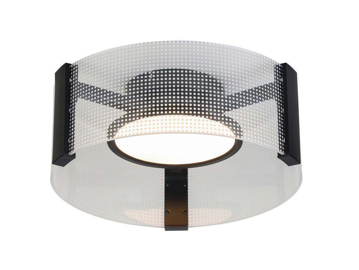 LAMPA SUFITOWA LED ALEX - biały/przezroczysty, Design, tworzywo sztuczne/metal (40/16.5cm) - Novel