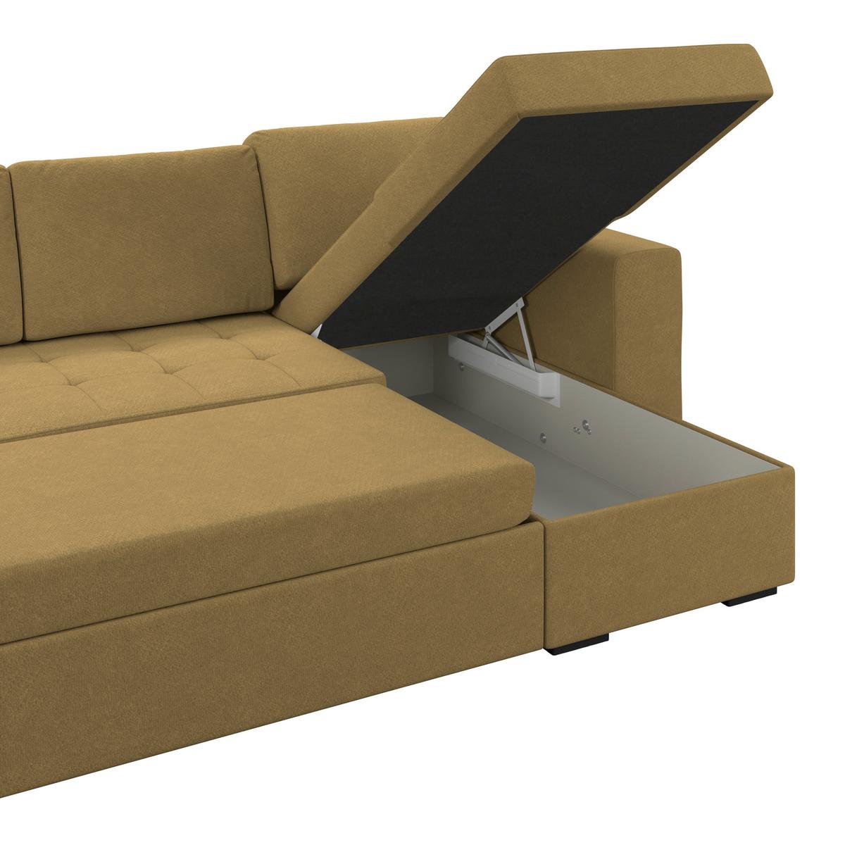 Kutna Garnitura Jan - maslinasto zelena, Trend, tekstil (247/155cm)