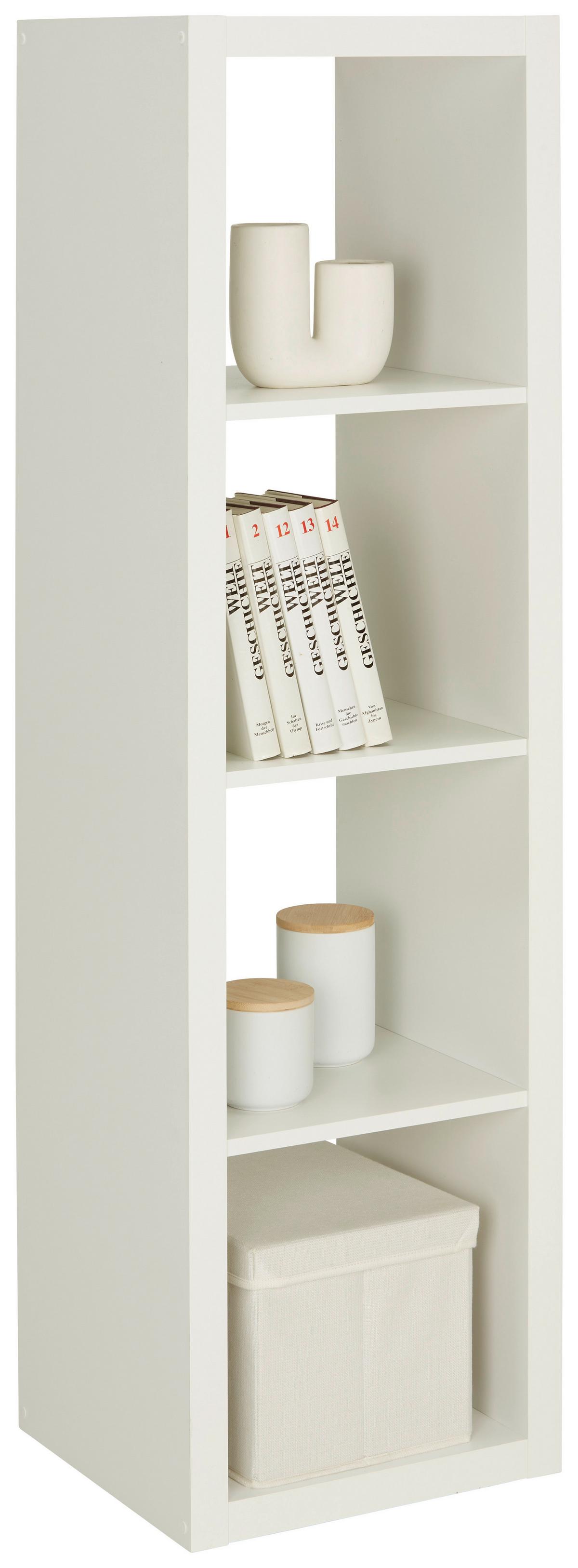 Separator de cameră Style - alb, Konventionell, material pe bază de lemn (41/147/38cm) - Modern Living