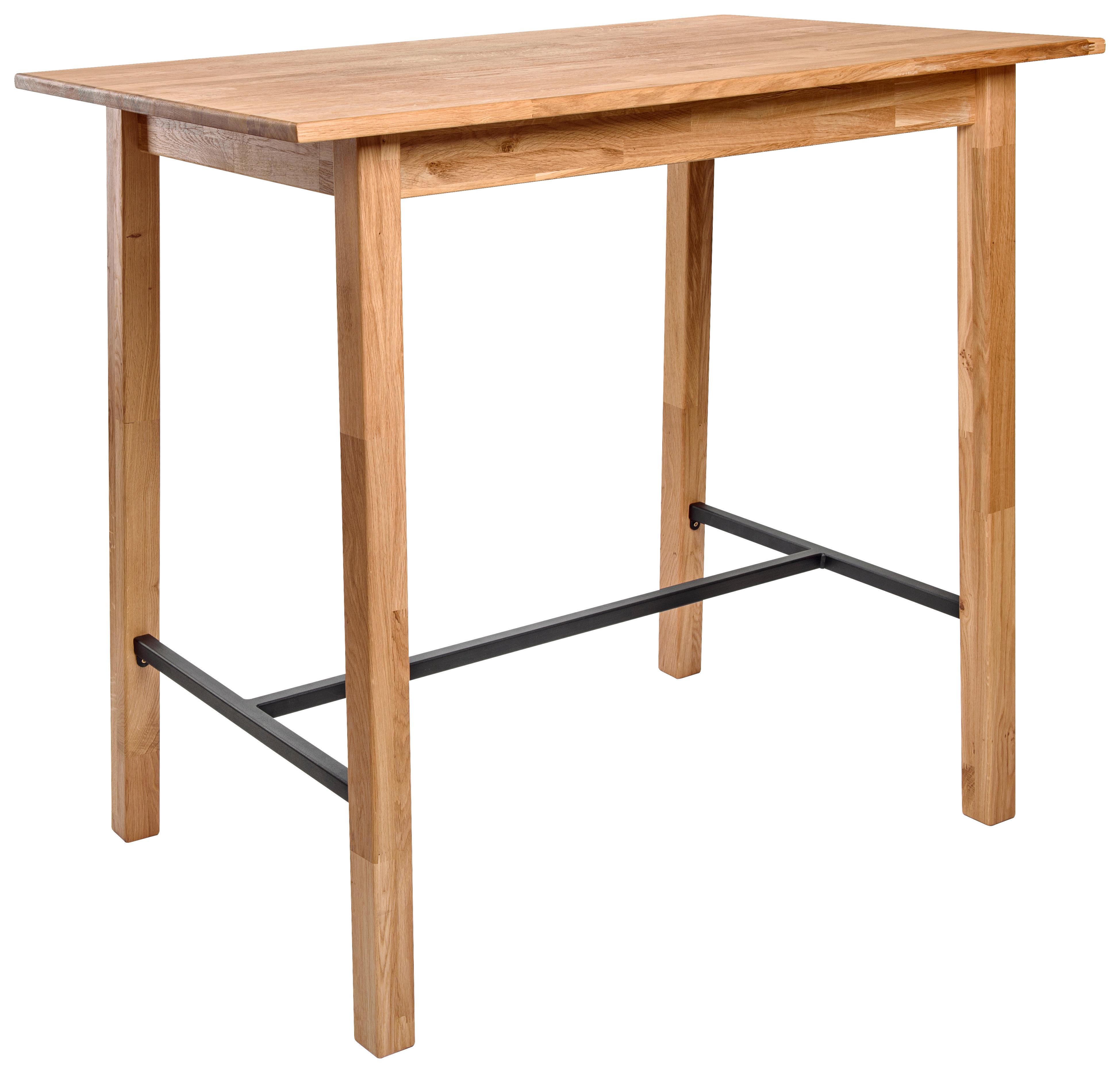 STÓŁ BAROWY RACK - dąb dziki, Konventionell, drewno (117/70/105cm) - Carryhome