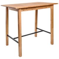 STÓŁ BAROWY RACK - dąb dziki, Konventionell, drewno (117/70/105cm) - Carryhome