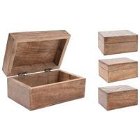 Dekobox Lucia in Naturfarben - Naturfarben, Basics, Holz (15/6,8/10cm) - Modern Living