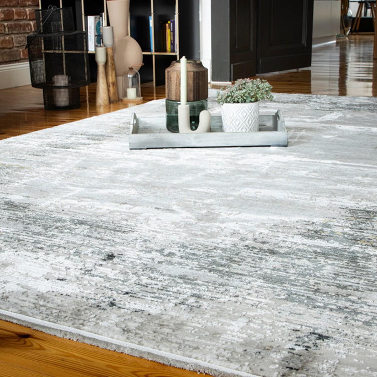 VINTAGE-TEPPICH MY NOBLESSE 810 - Grau, Basics, Textil (120/170cm)