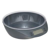 Cântar de bucătărie Wam - gri, Basics, plastic (18/20/6cm)
