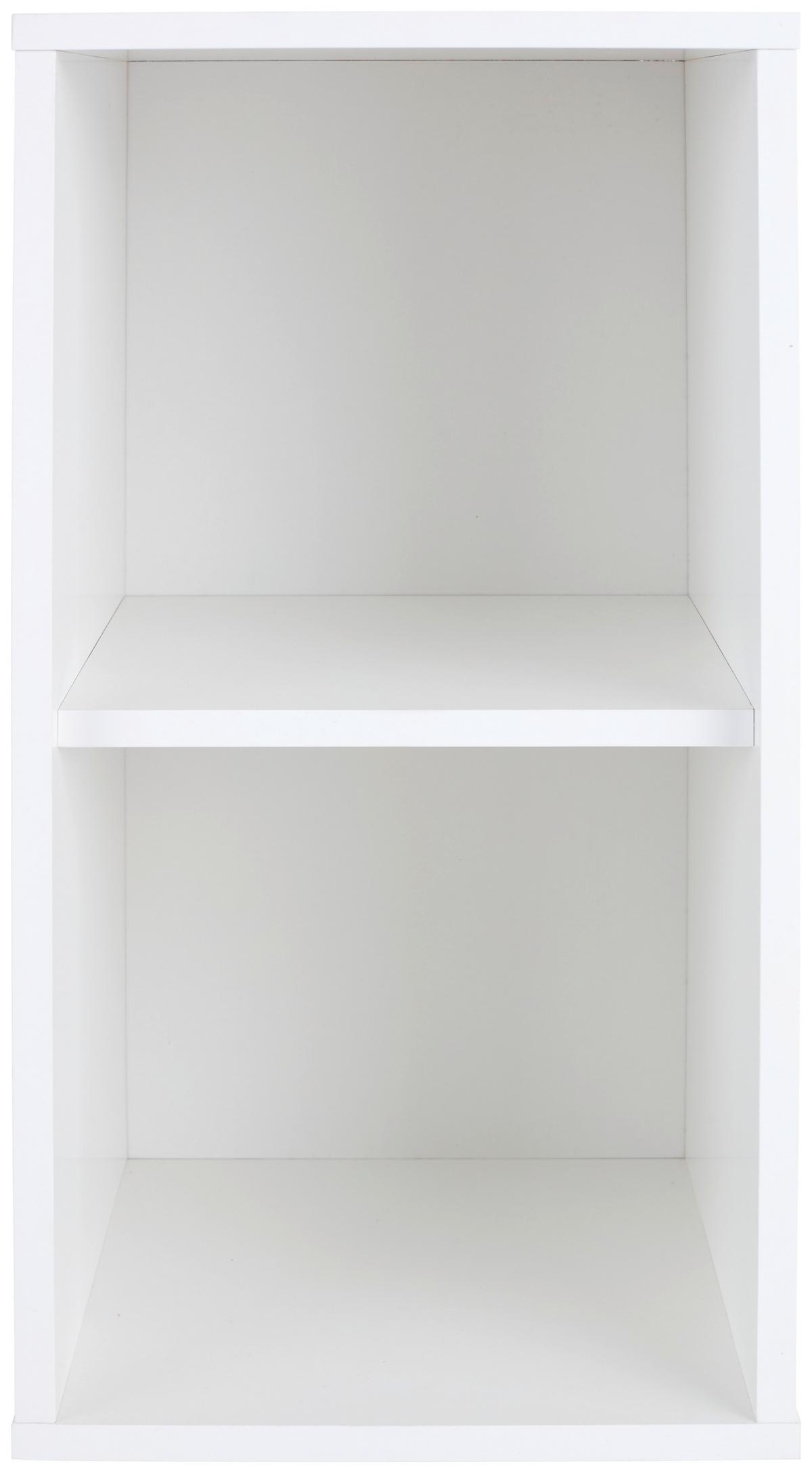 Otvorena Polica Box - bela, Moderno, pločasti materijal (23/46/25cm) - Mömax