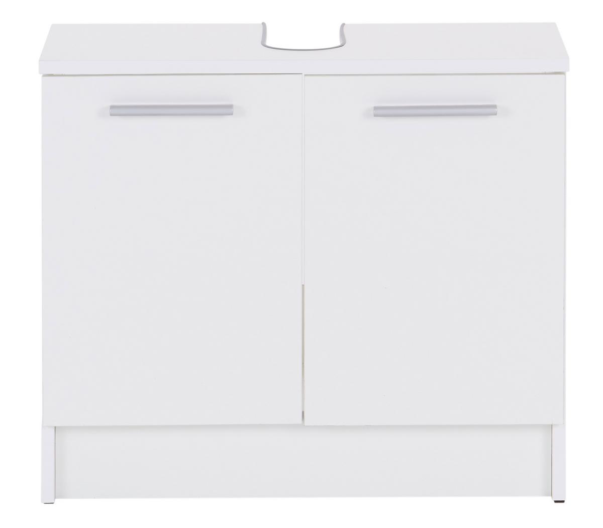 Bază pentru lavoar Verona - alb, Konventionell, material pe bază de lemn (64/55,4/32,5cm)