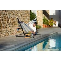 Hängemattengestell Stand for Double Hammock - Schwarz, Basics, Metall (115/110-130/320-365cm) - La Siesta