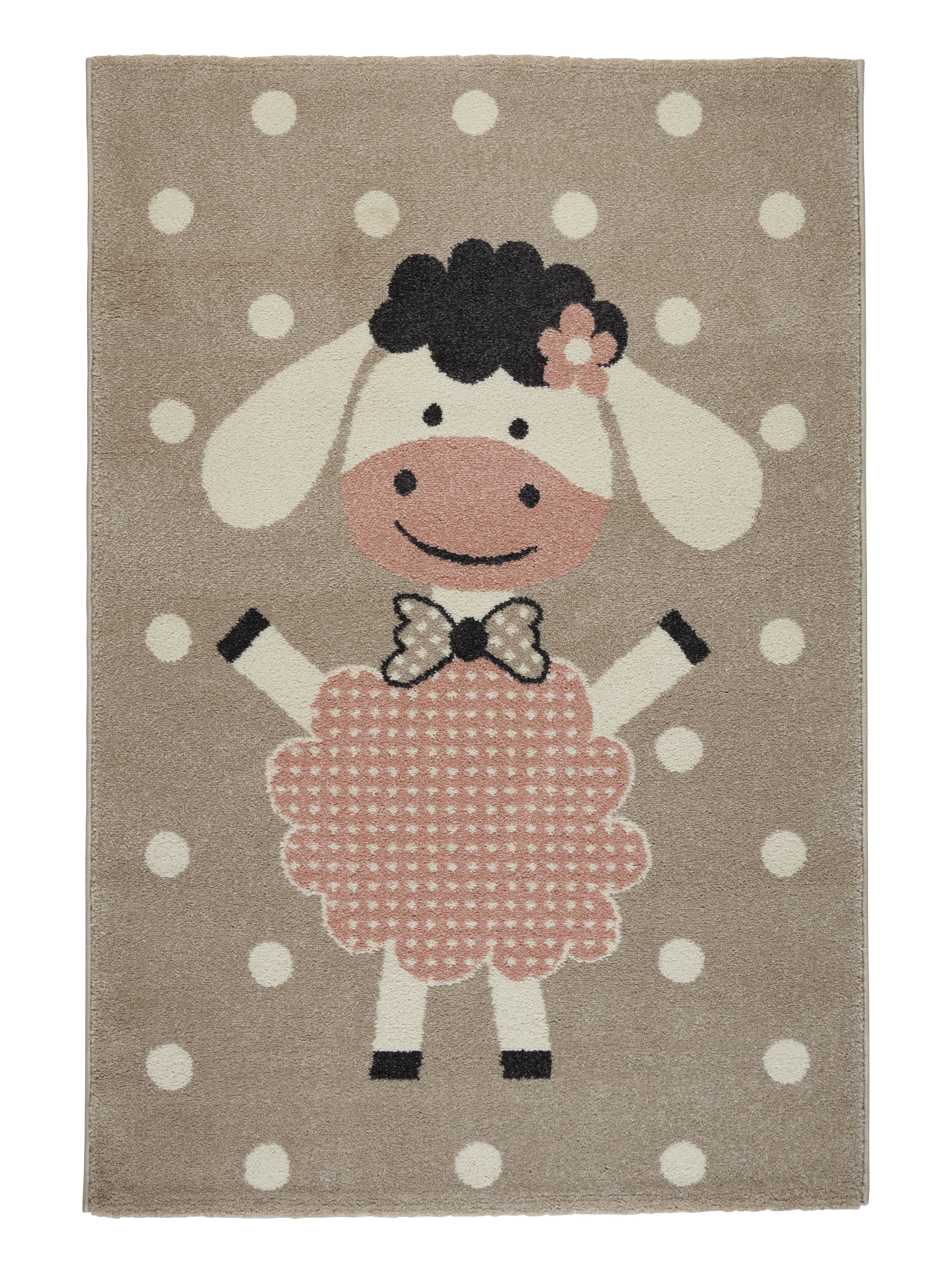 Kinderteppich Sheep in Beige ca. 80x150cm - Beige, Basics, Textil (80/150cm) - Mömax modern living