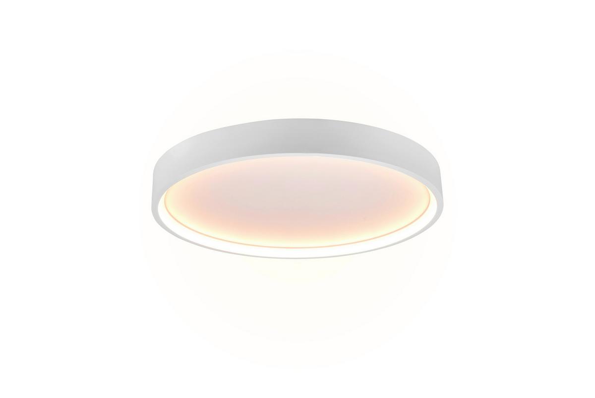 LED-Deckenleuchte Doha in Weiß max. 29 Watt - Weiß, MODERN, Metall (45/5,5cm) - Trio Leuchten