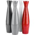 Váza Diana - fehér/szürke, Lifestyle, fa (11/46cm) - MÖMAX modern living