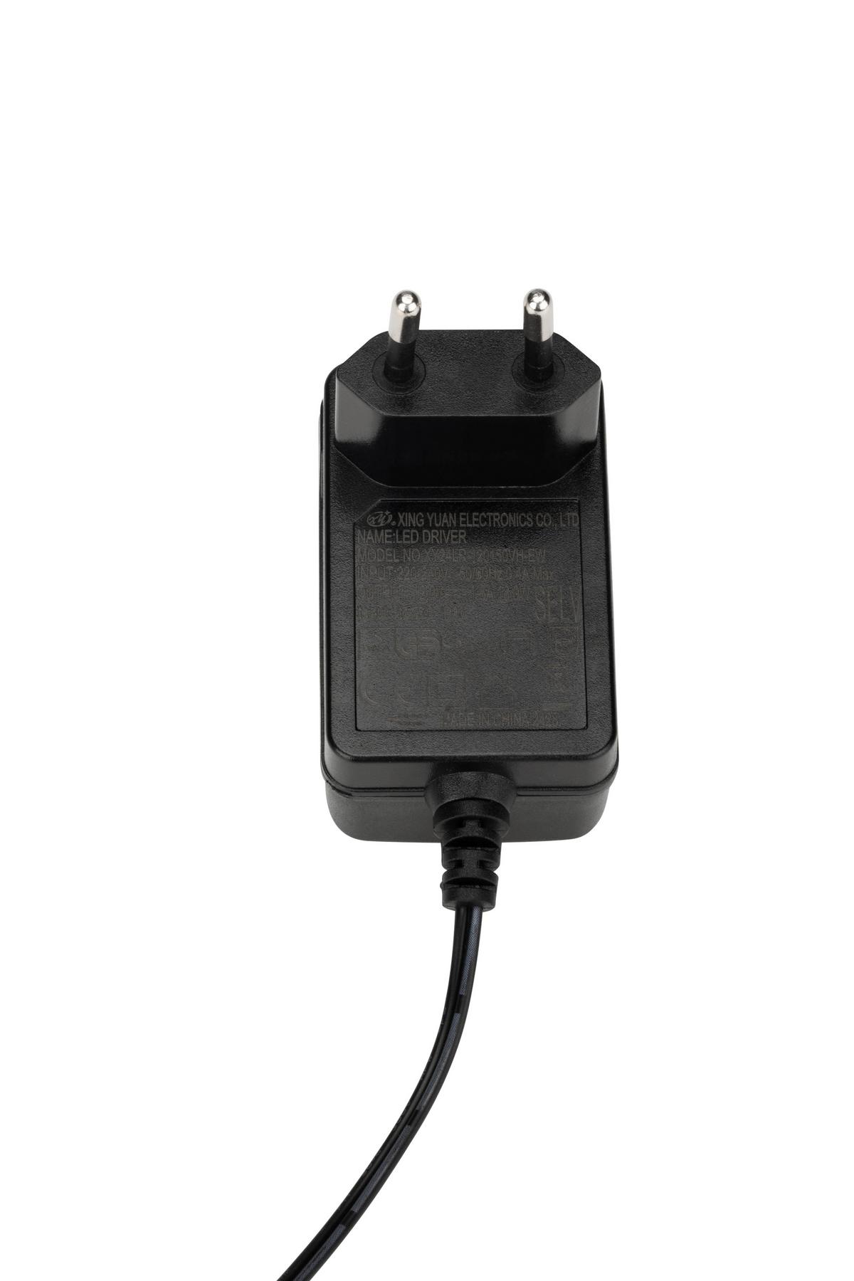 LAMPA STOŁOWA LED PATERSON *SBN* - szary, Design, tworzywo sztuczne/metal (25/12/33cm) - Novel