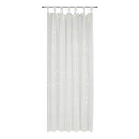 Zavjesa S Omčama Lights - bijela, Romantično / ladanjski, tekstil (140/245cm) - Modern Living