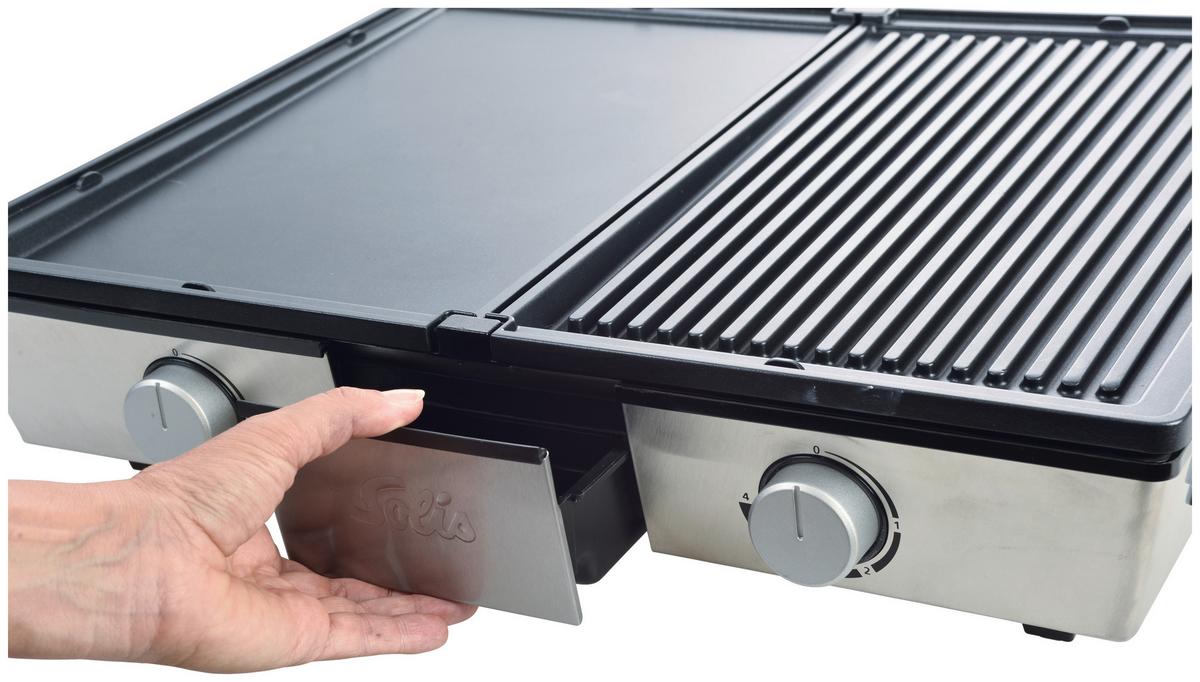 Tischgrill 97944 - Silberfarben, Basics, Metall (19/50/41cm)