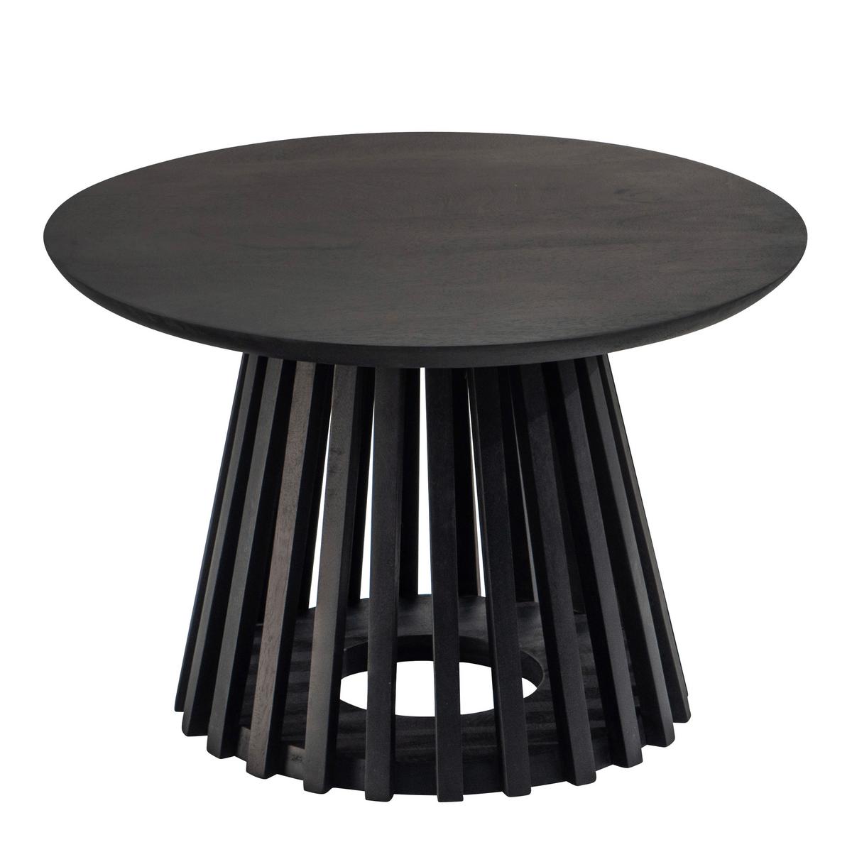 Klubska Miza Wl6.810 - črna, Design, les (60/60/41cm) - MID.YOU