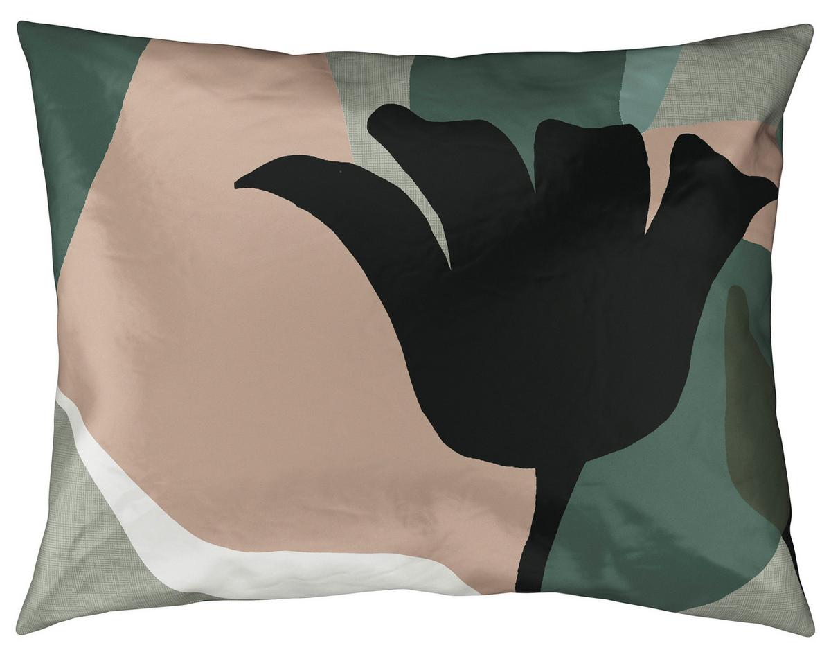 BETTWÄSCHESET TAMARA - Grün, Konventionell, Textil (160/210cm) - Modern Living