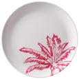 Dessertteller Diamond Palm Ø ca. 20cm - Pink/Weiß, Kunststoff (20cm) - Modern Living Dessertteller Diamond Palm Ø ca. 20cm - Pink/Weiß, Kunststoff (20cm) - Modern Living