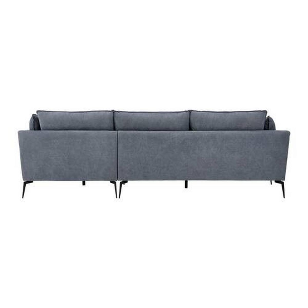 Coltar SANDRO - gri, Modern, lemn/metal (258/86/160cm) - Bessagi Home