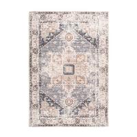 FLACHWEBETEPPICH INDIANA 100 GRAU / BRAUN - Braun/Grau, Konventionell, Textil (120/170cm) - Kayoom