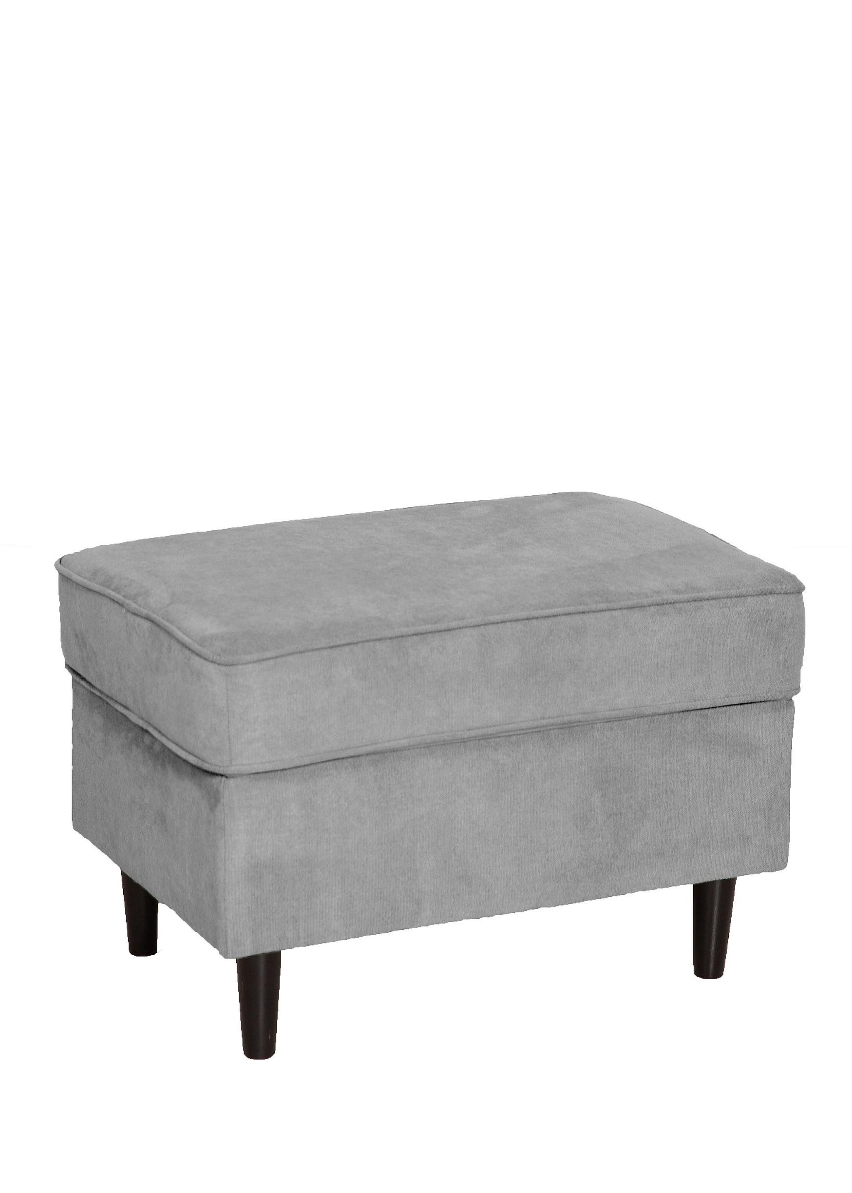 Ülőke Otto - szürke, Basics, faalapú anyag/karton (67/43/46cm) - Best Price