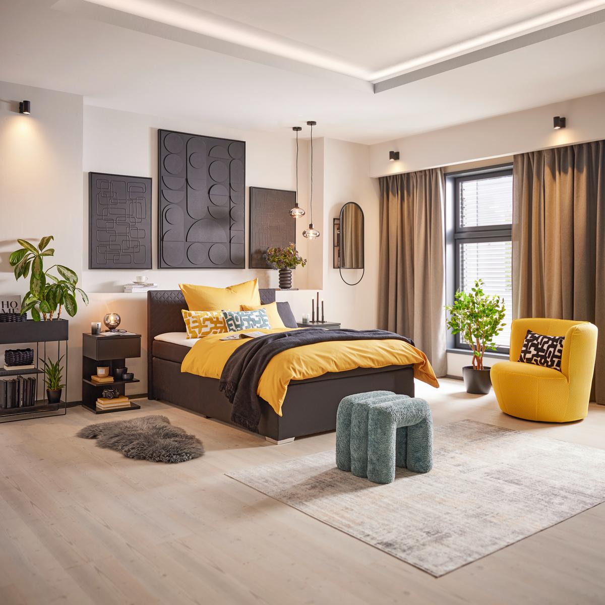 Ukrasni Jastuk Silva 30x50cm - bijela/crna, Moderno, tekstil (30/50cm) - Modern Living