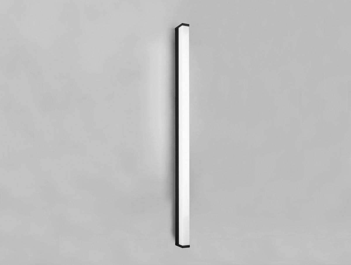 LED-Wandleuchte Fabio in Schwarz/Weiß max. 22 Watt - Schwarz/Weiß, Basics, Kunststoff/Metall (120/3,8/7,9cm) - Trio Leuchten