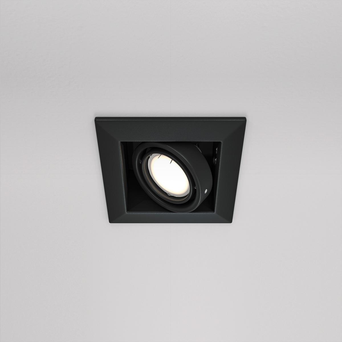 DECKENLEUCHTE METAL MODERN - Schwarz, Trend, Metall (12,6/12,6/7,2cm) - MAYTONI