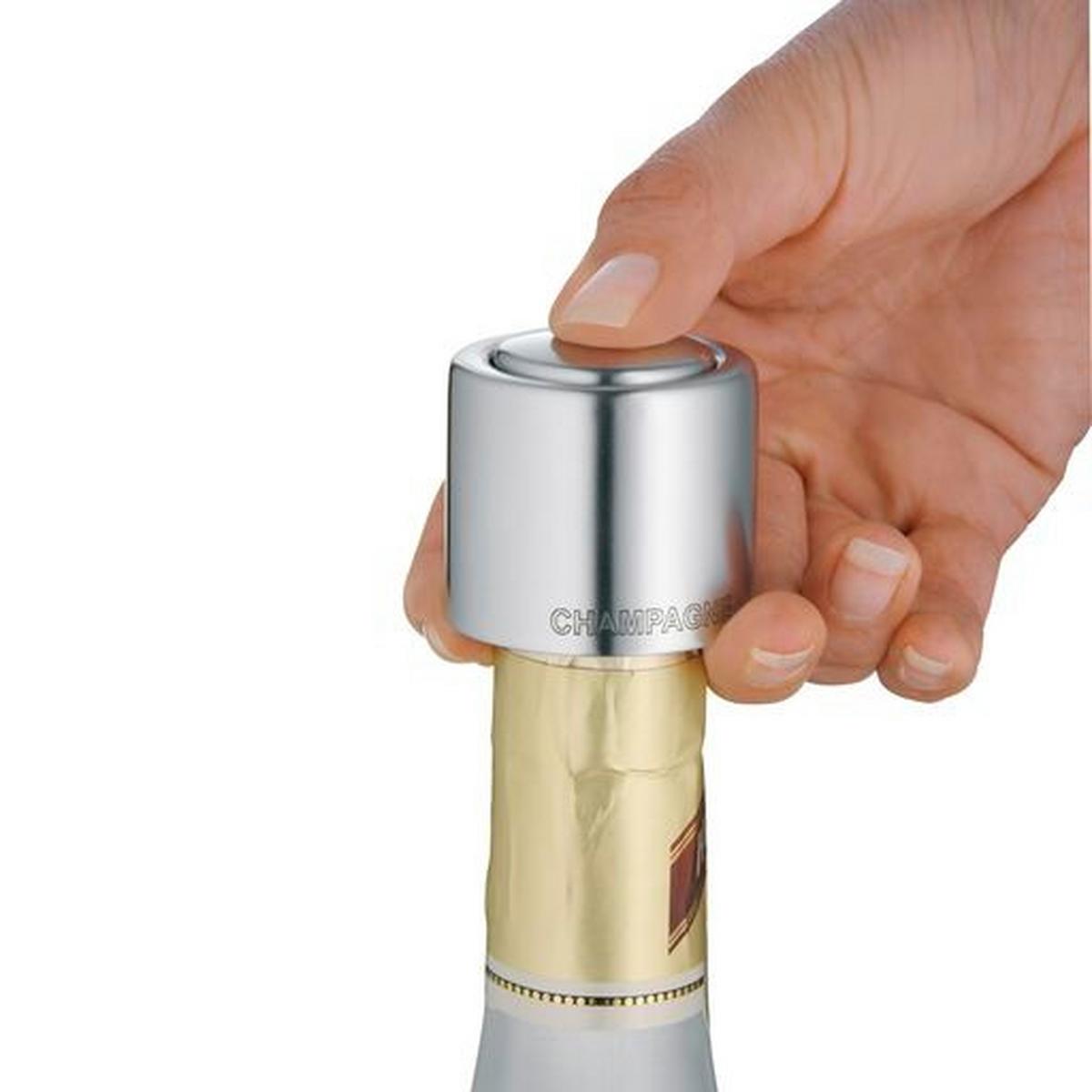 KOREK DO WINA MUSUJĄCEGO 0641036030 WMF - kolor srebrny, Design (30/4,7cm) - WMF