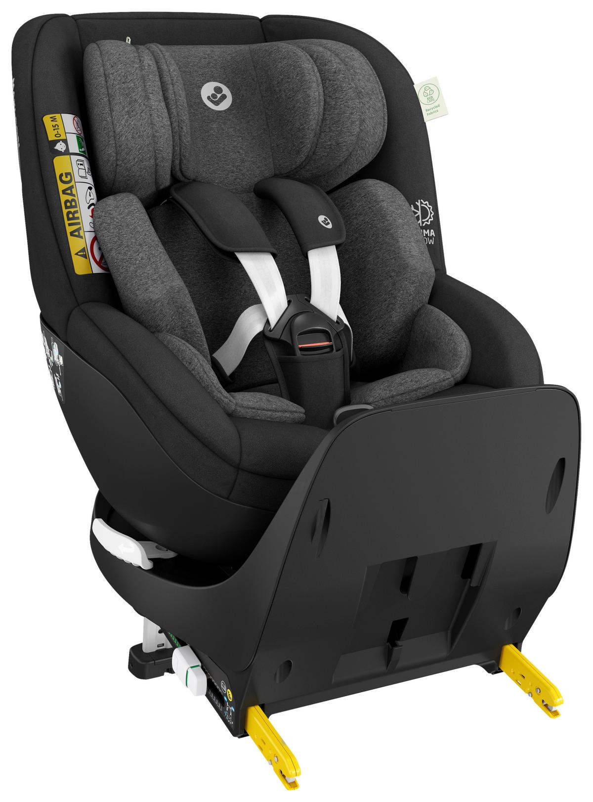 DZIECIĘCY FOTELIK SAMOCHODOWY 8515671110 MICA PRO ECO - czarny, Basics, tworzywo sztuczne/metal (44,2/64,8/68,3cm) - Maxi-Cosi