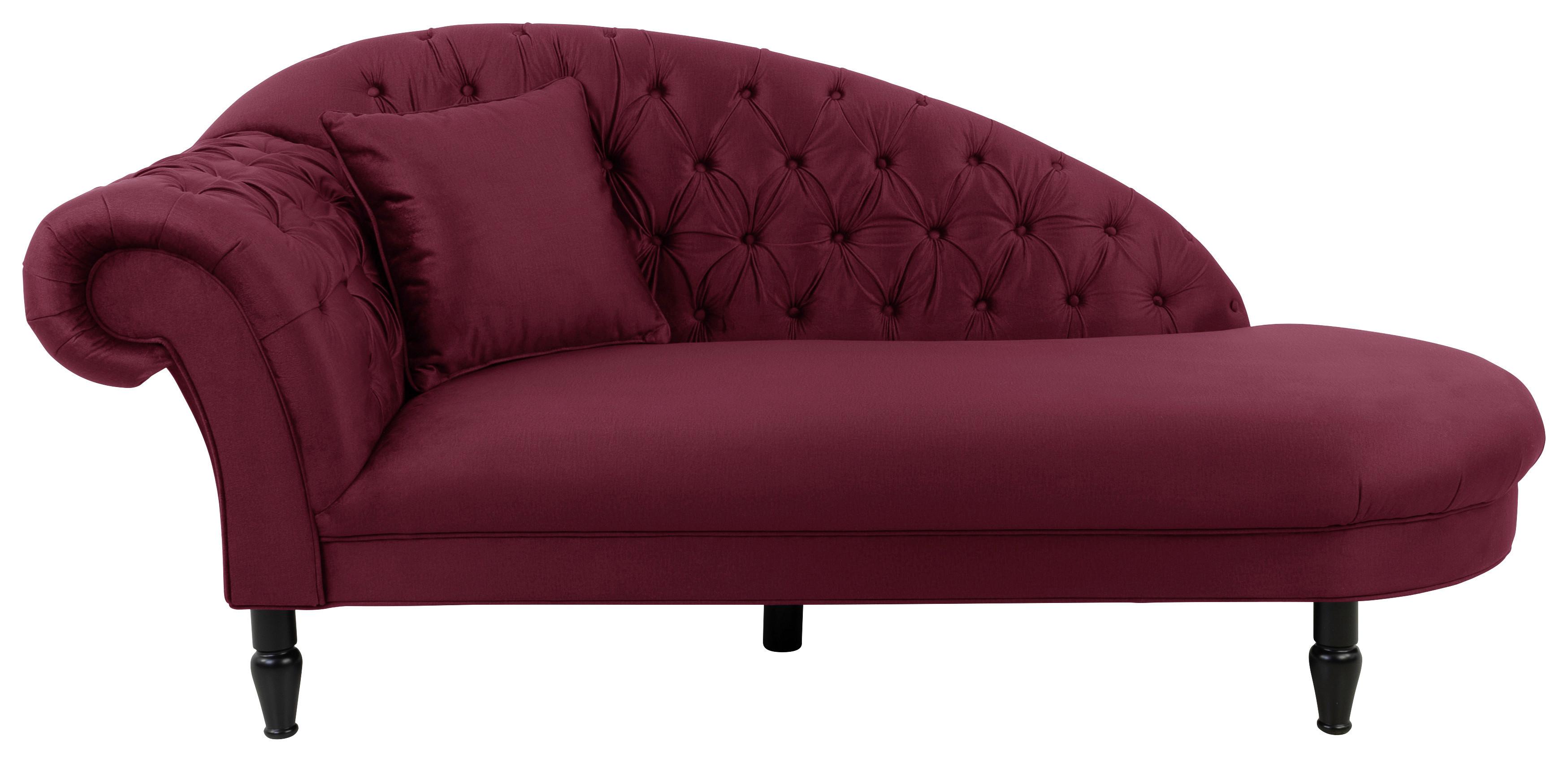 Damski Ležaj Cupido - crvena/crna, Design, tekstil/drvo (216/91/103cm) - Mömax