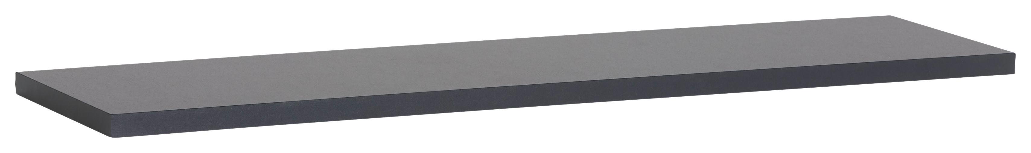 Zidna Polica Skate 80/20 - antracit, Moderno, drvni materijal (80/1,8/20cm) - Modern Living