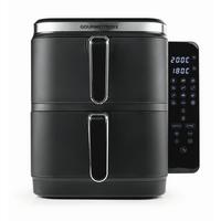 Heißluftfritteuse Gourmetmaxx Schwarz max. 2800 Wattt - Schwarz, MODERN, Kunststoff (38,7/31,9/30,3cm)