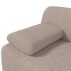 SOFFA SOPHIE - brun/svart, Modern, trä/textil (226/74/89cm) - Bessagi Home