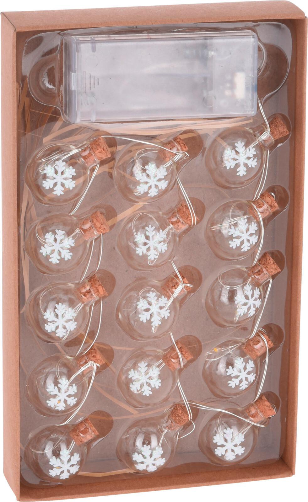 Fényfüzér Xmas Light - Üveg