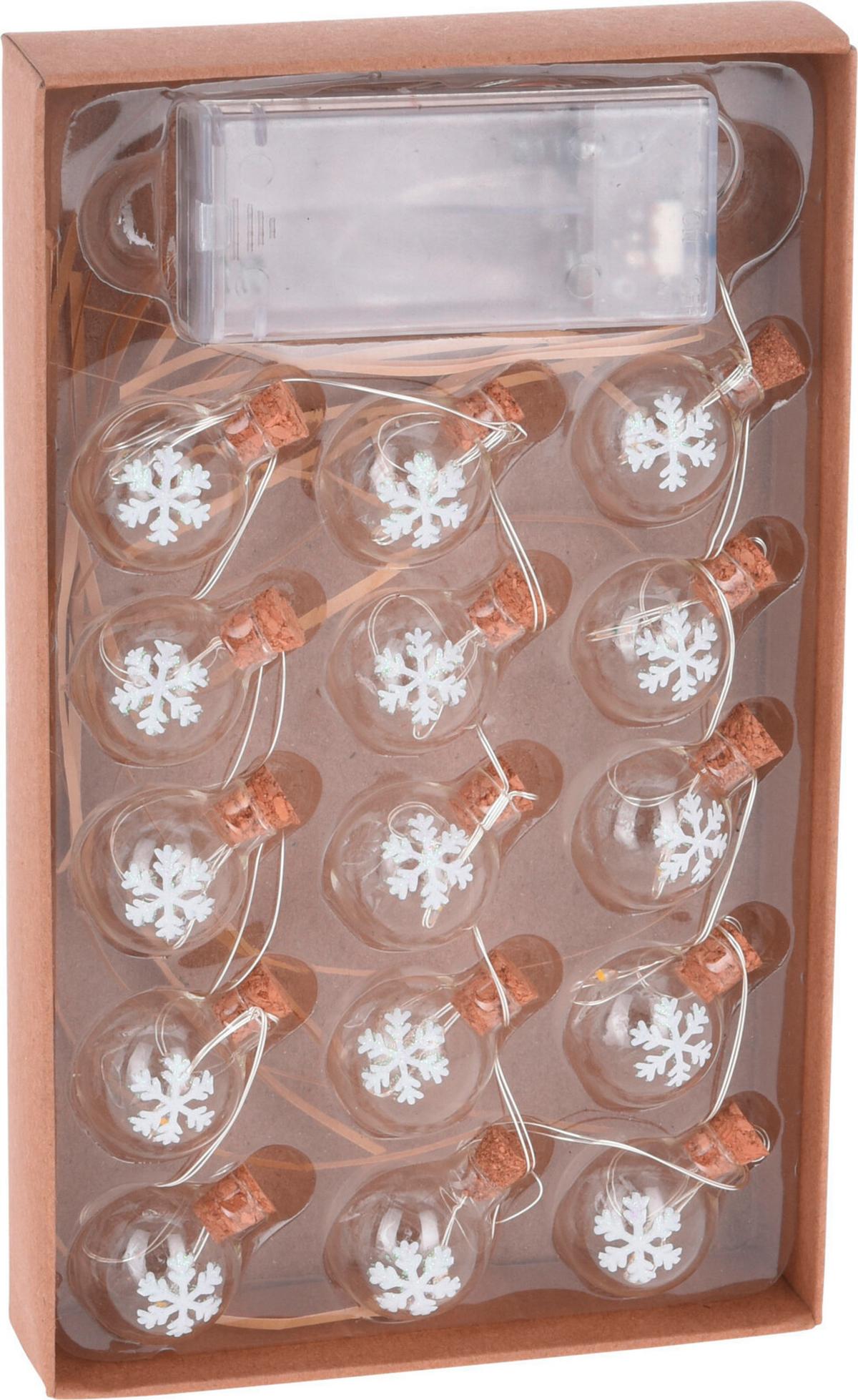 Fényfüzér Xmas Light - Üveg