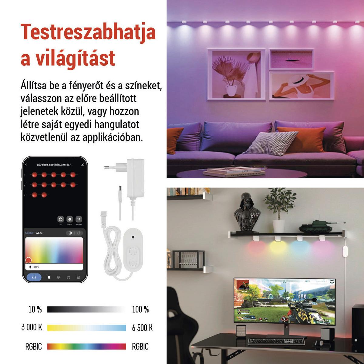 Led Reflektor Gosmart - Basics