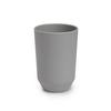 Zahnputzbecher Lilo aus Kunststoff in Grau - Grau, Modern, Kunststoff (7,32/11,43cm) - Modern Living