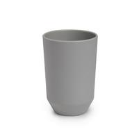 Zahnputzbecher Lilo aus Kunststoff in Grau - Grau, MODERN, Kunststoff (7,32/11,43cm) - Modern Living