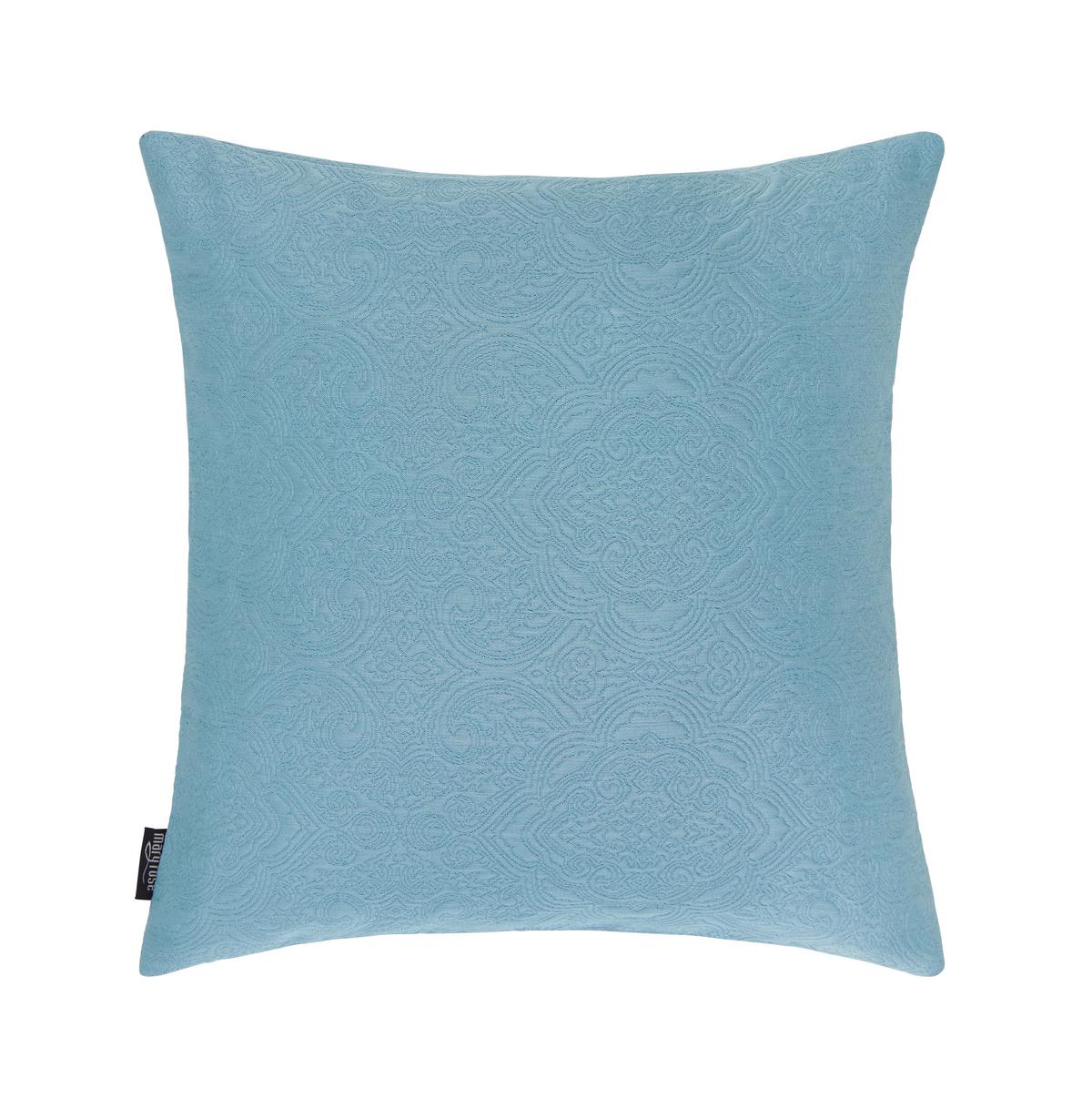 Zierkissen Bella in Petrol ca. 48x48cm - Petrol, MODERN, Textil (48/48cm) - Mary's